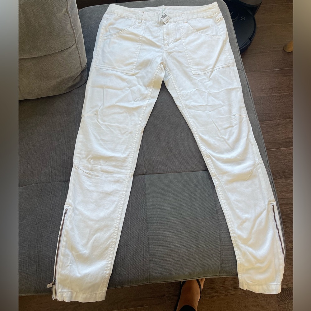 Benetton white jeans